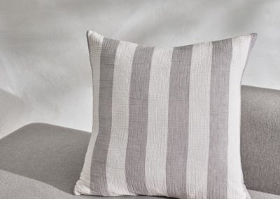 stripe throw pillow